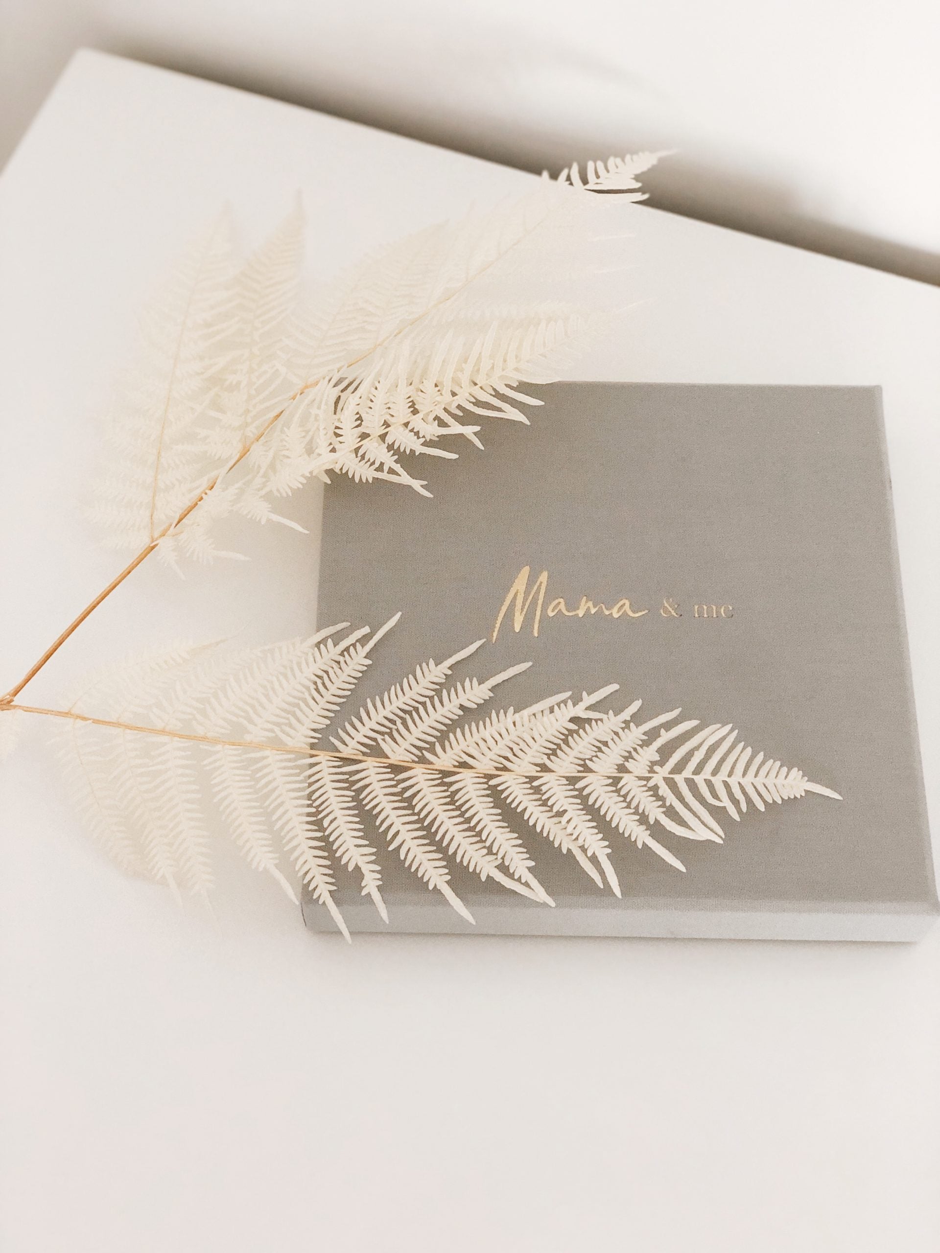 Write To Me Mama and Me (grey)