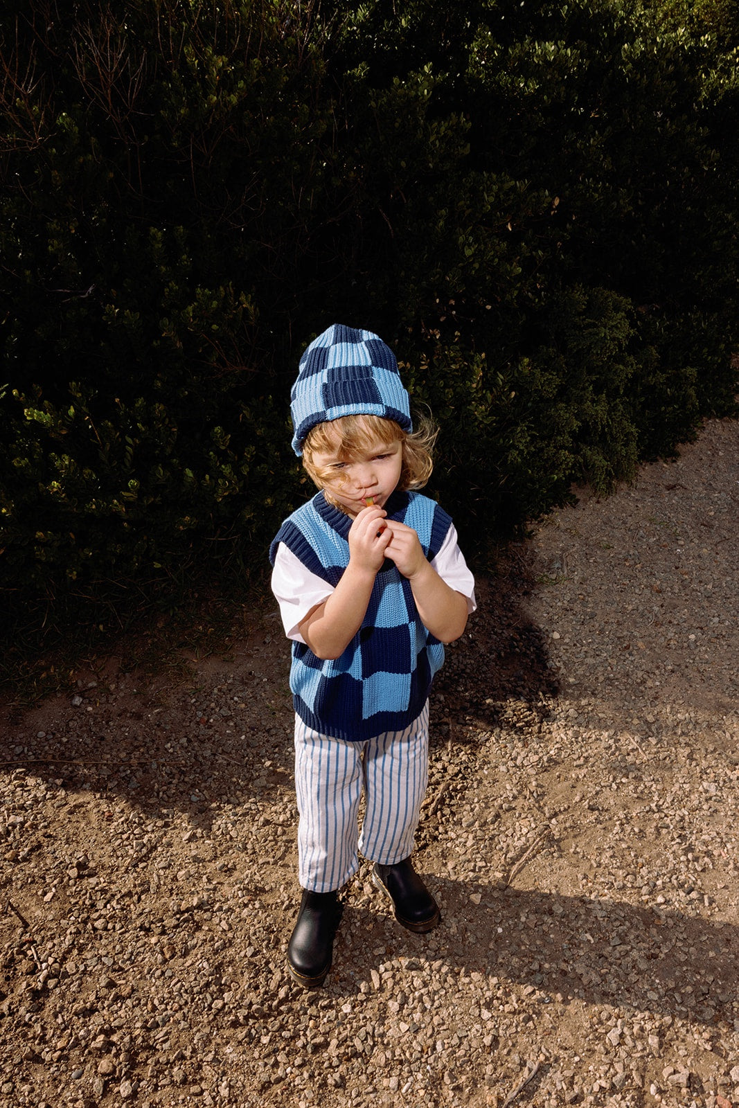 Sunday Siblings Ninch Pants - Blue Stripe