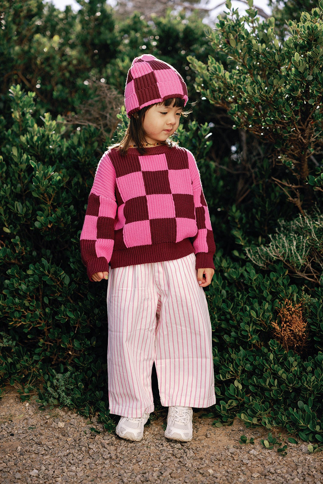 Sunday Siblings Beanie - Bright Pink