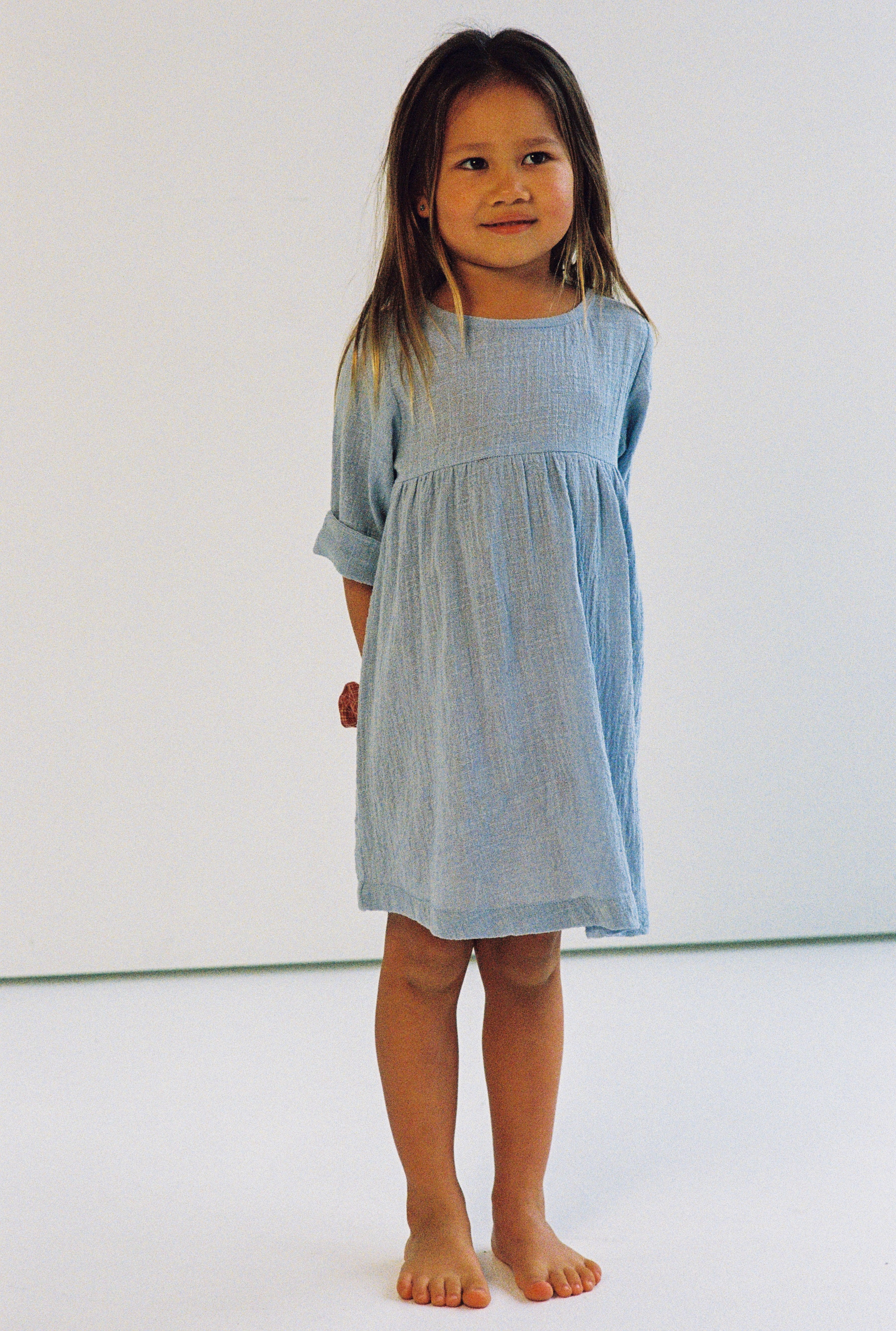 Illoura Koa Dress (pale indigo)
