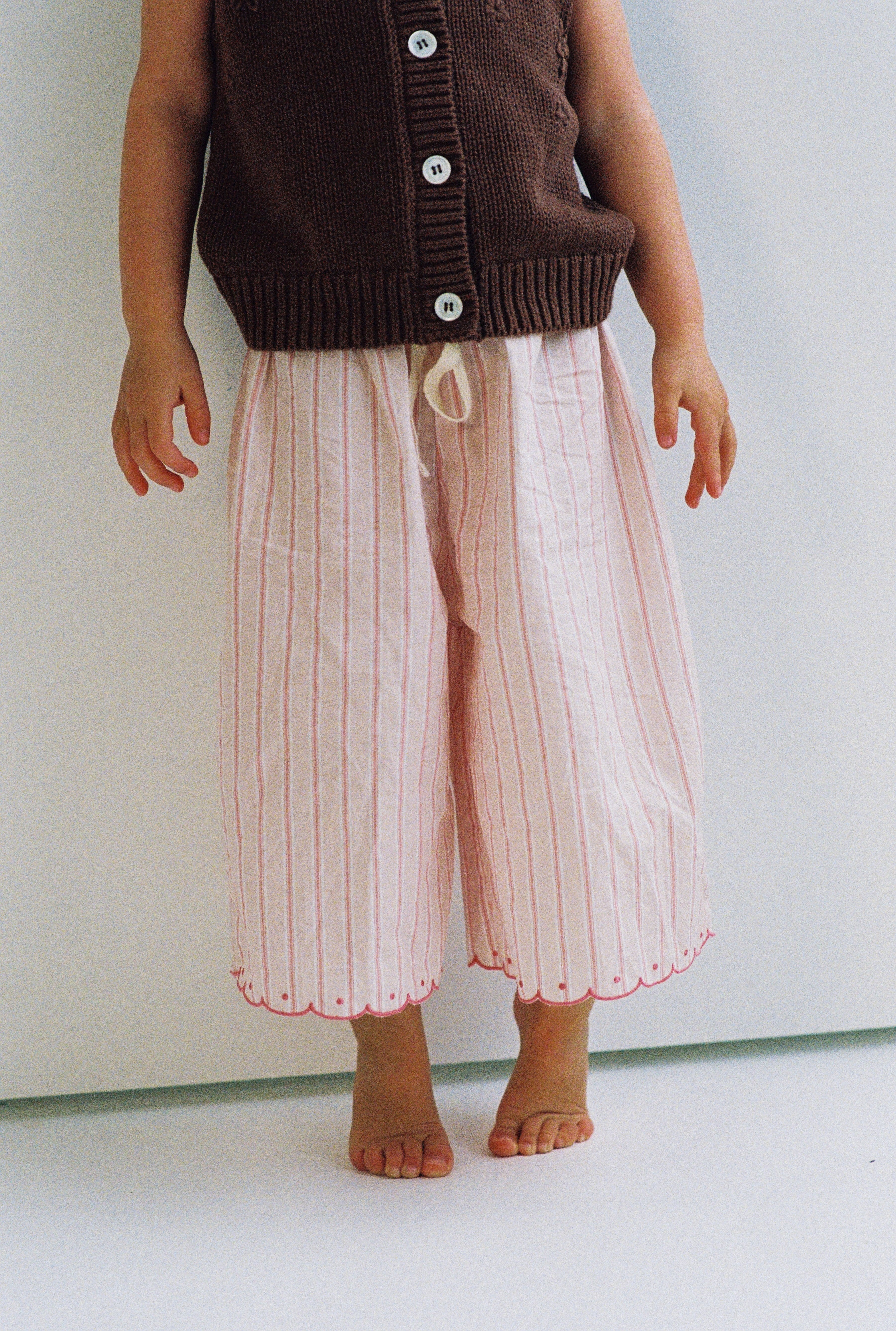 Illoura Fleur Pant (pink stripe)