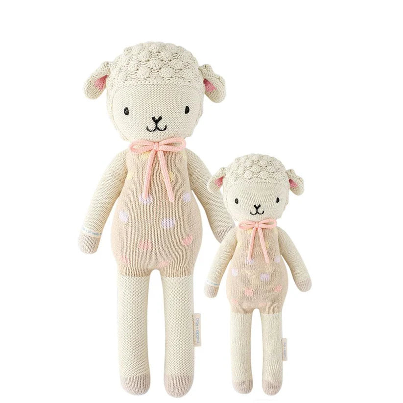 Cuddle and Kind Lucy the Lamb (pastel)