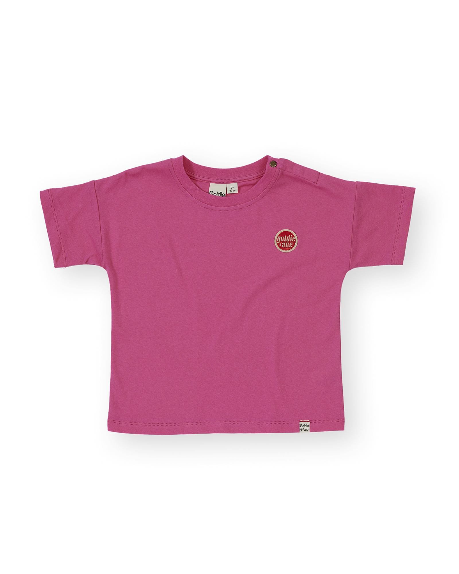 Goldie and Ace Essential Logo T-Shirt (pink)