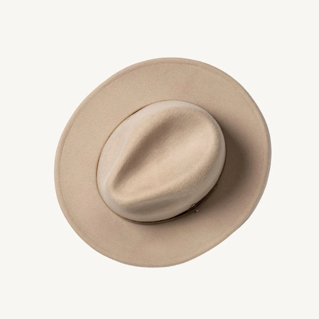 Shayd Mini Fedora (whitwash)