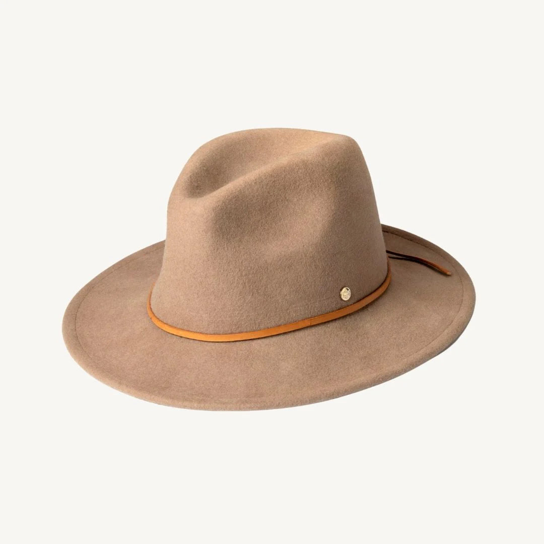 Shayd Mini Fedora (tan)