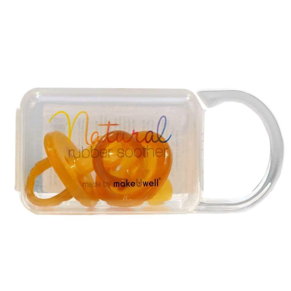 Natural Rubber Soothers Orthodontic (twin Pack)