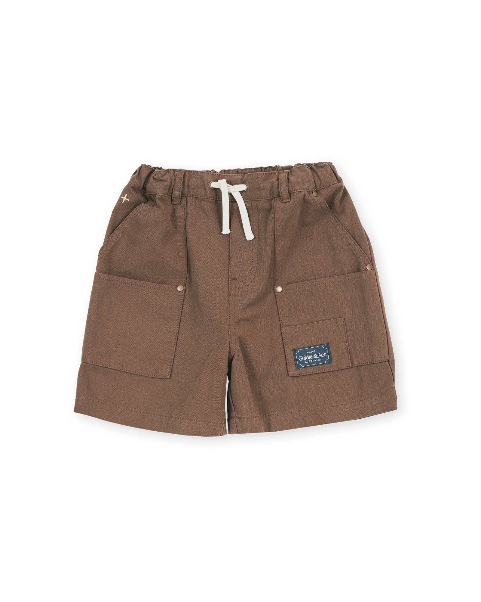 Goldie and Ace Carpenter Shorts (brown)