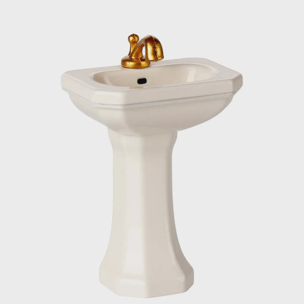 Maileg Bathroom Sink Mouse (off white)