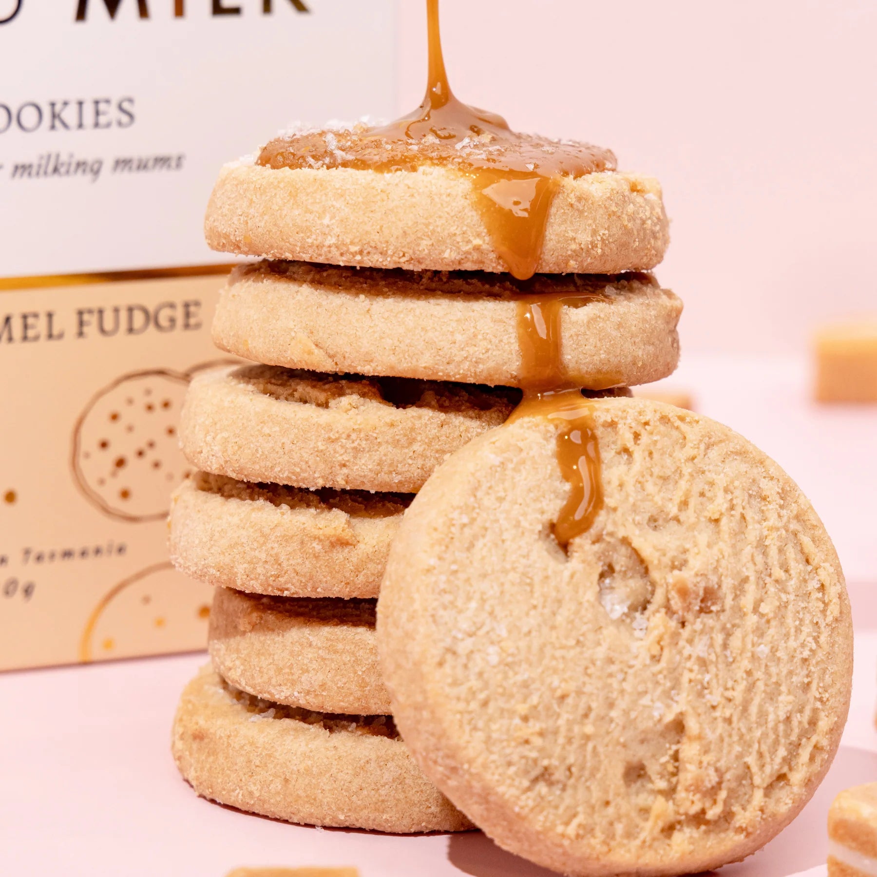 Made to Milk Salted Caramel Fudge Lactation Cookie