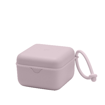 Bibs Pacifier Box (dusky lilac)