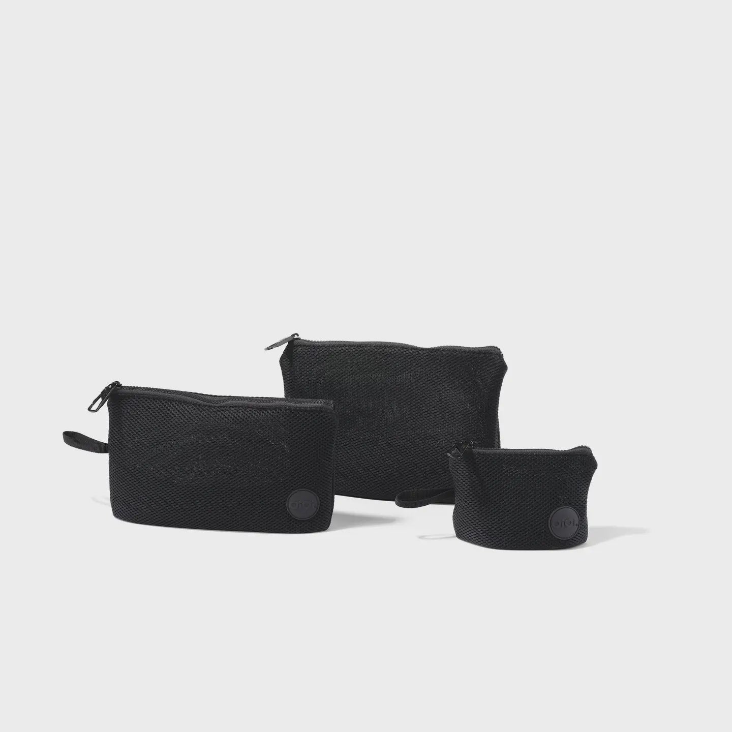Oioi Packing Pouch Trio (black mesh)