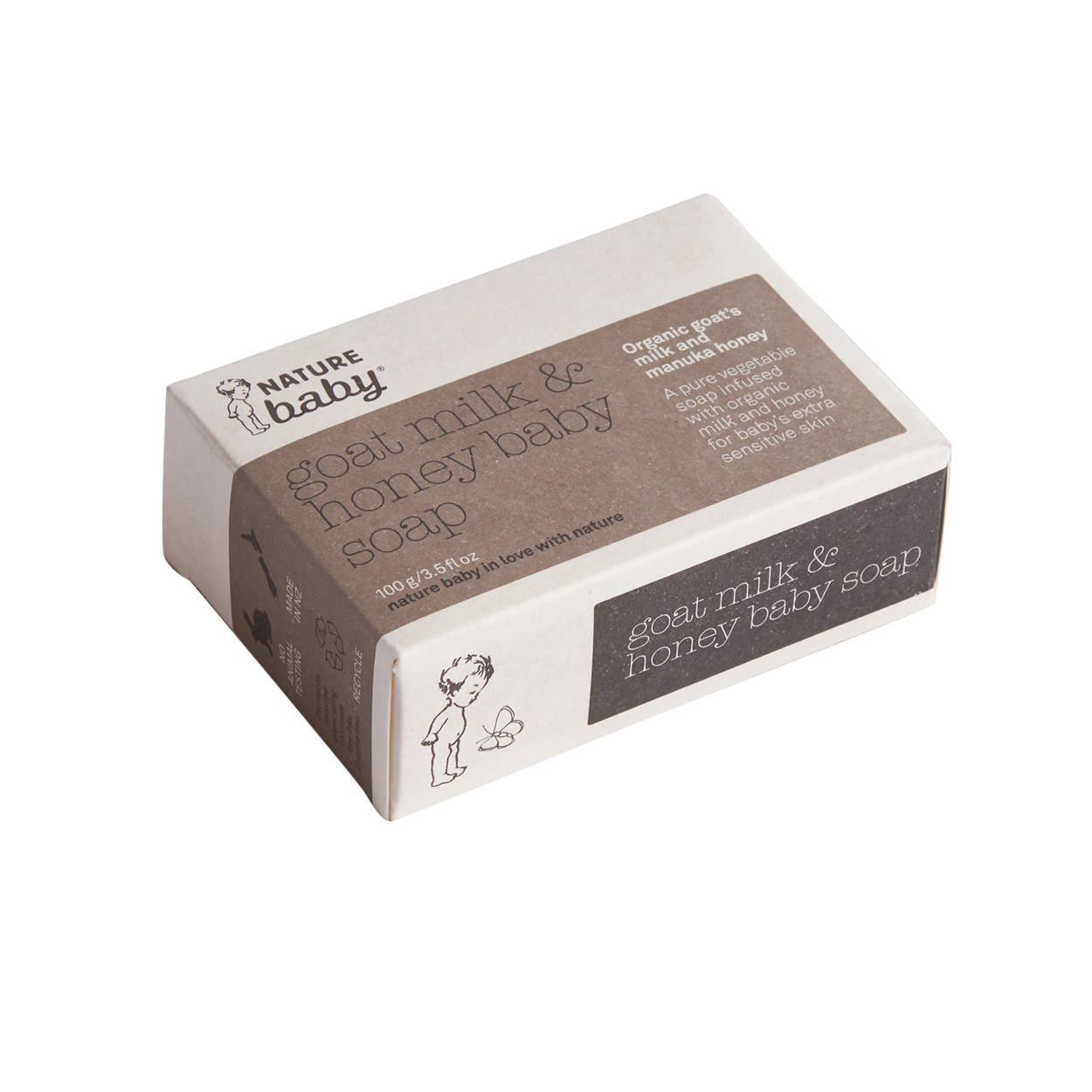Nature Baby Soap (org goats milk & honey)