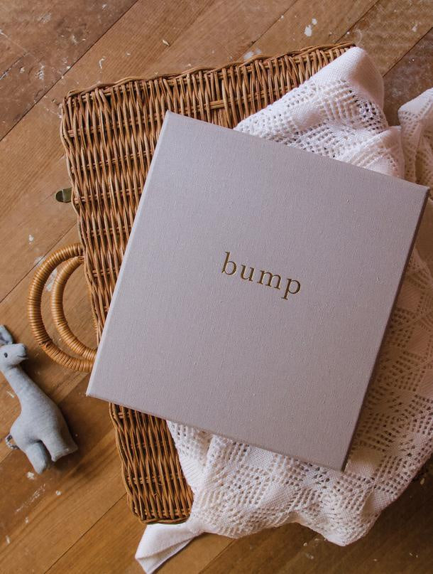 Write To Me Bump - A Pregnancy Journal (light grey)