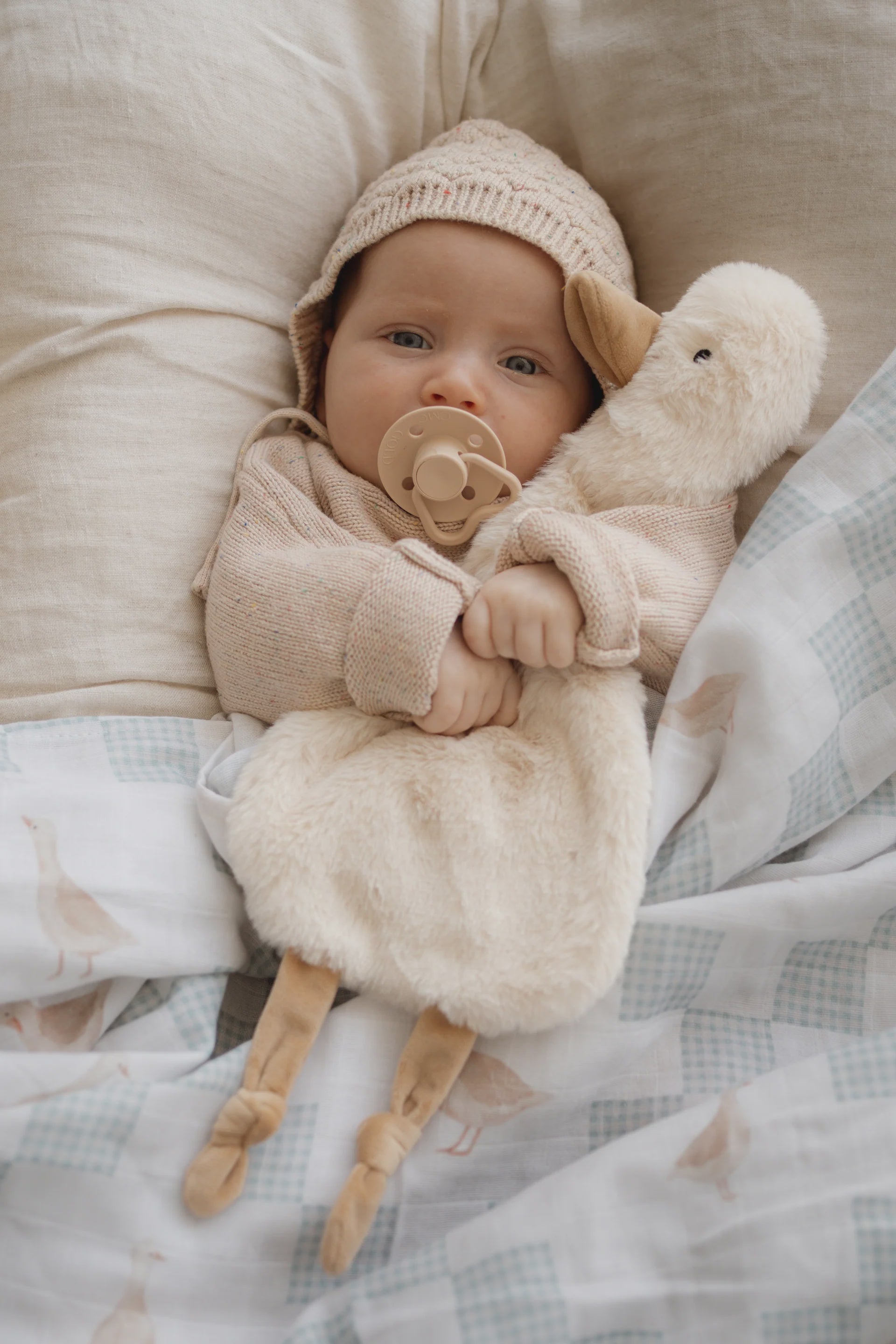 Pop ya tot Waddles the Goose Comforter Toy