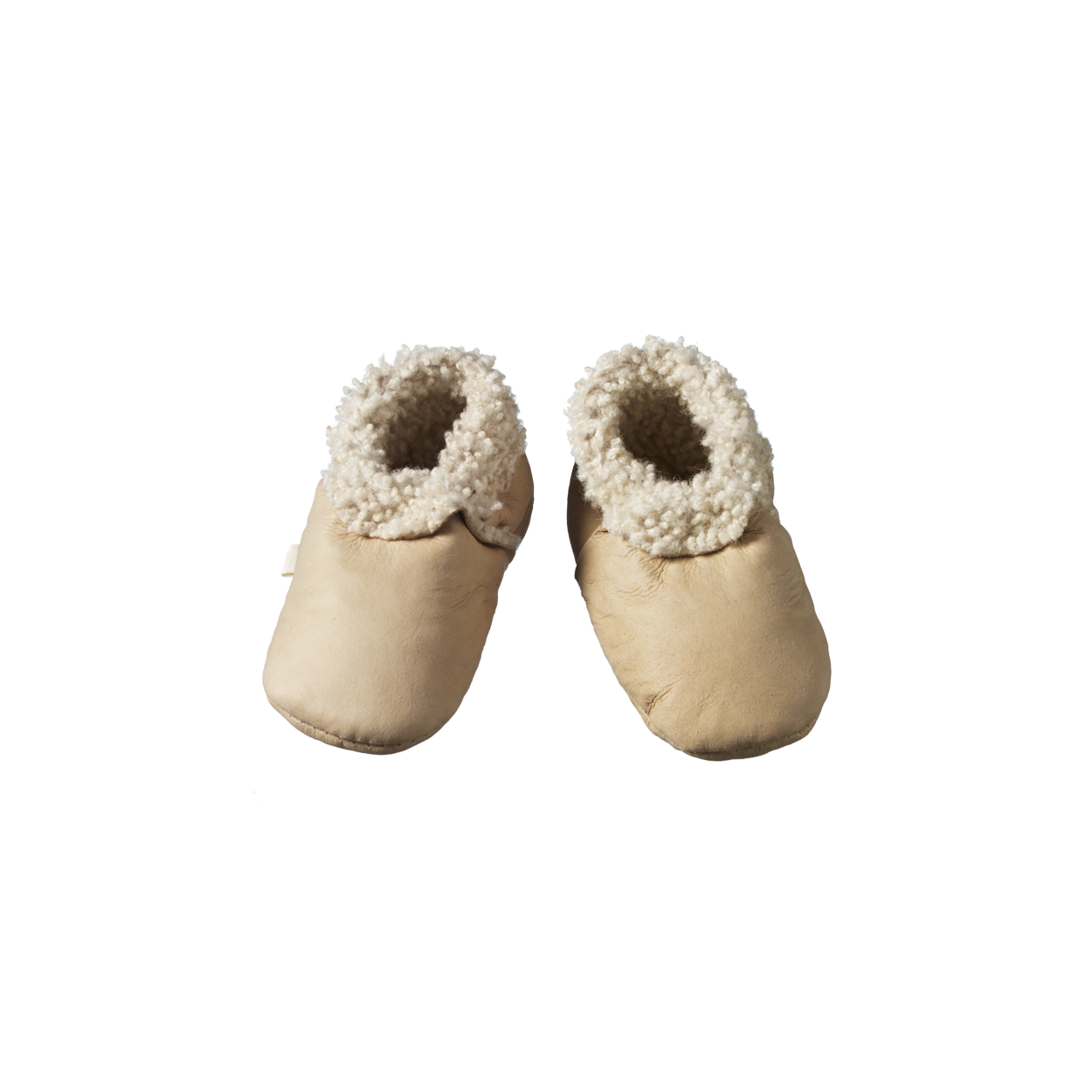 Nature Baby Lambskin Booties (cream)