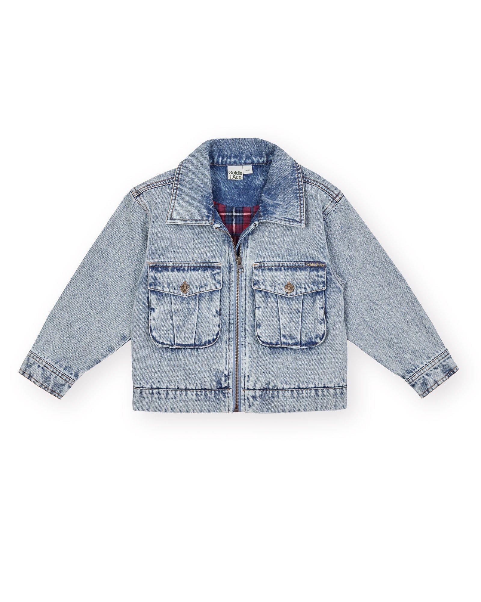 Goldie and Ace Dustin Denim Jacket (light denim)