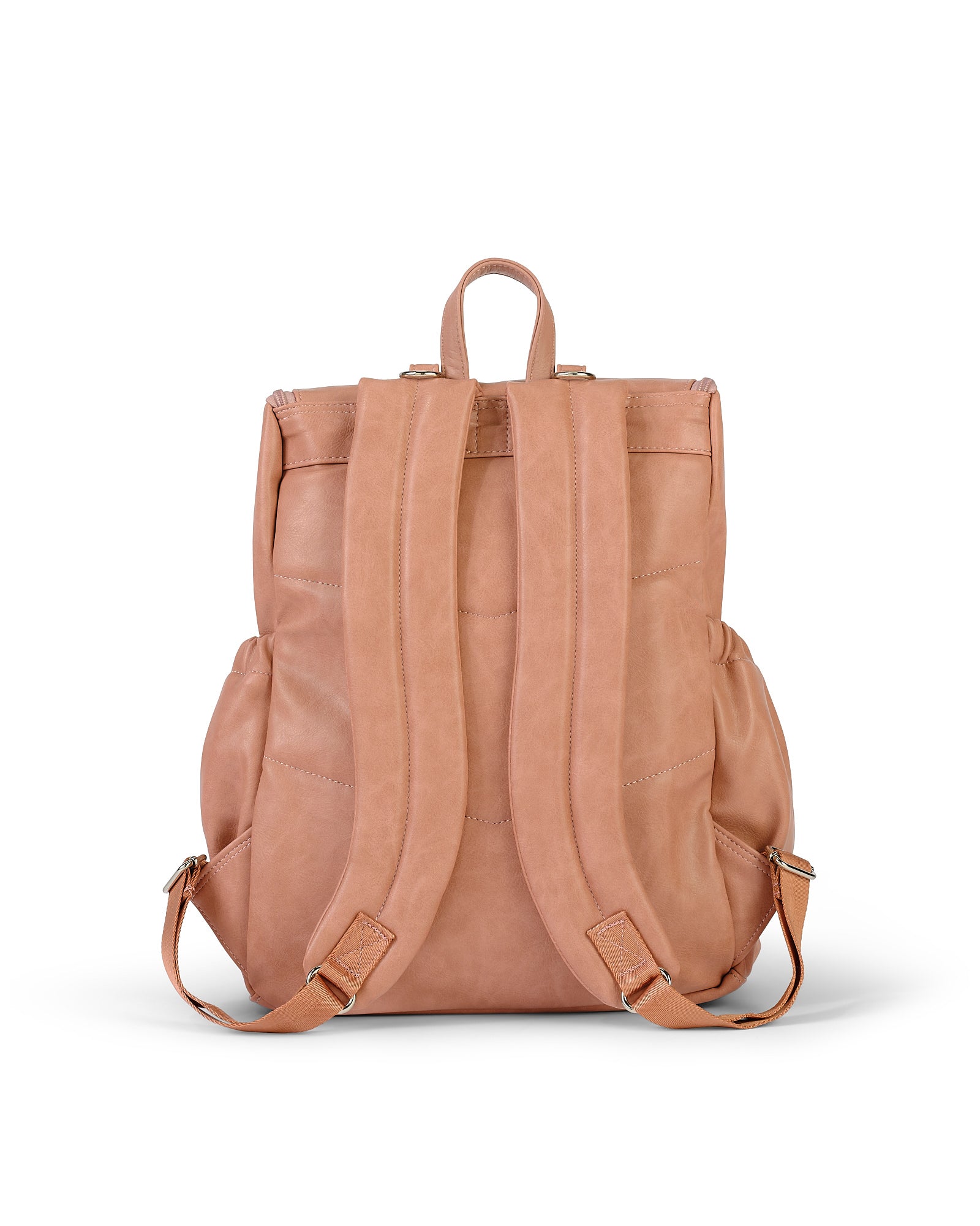 Oioi Signature Nappy Backpack Vegan Leather(dusty rose)