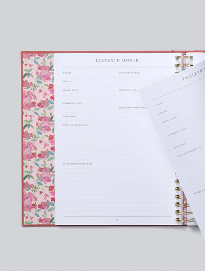Write to Me Baby Journal - Your First Five Years (blush)