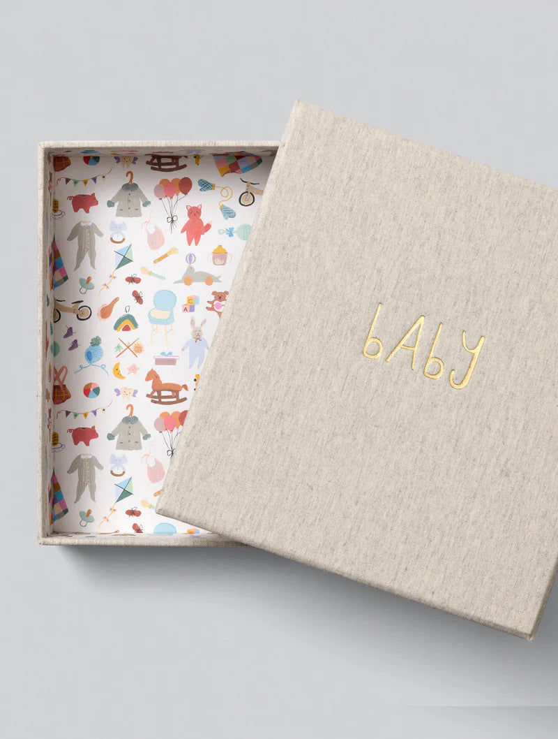 Write To Me Baby - First Year Of You (grey)