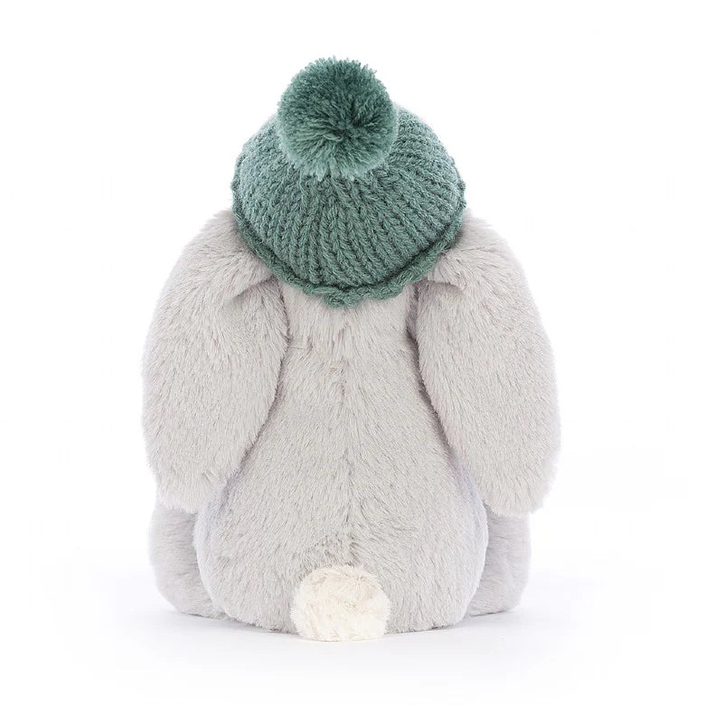 JellyCat Bashful Toasty Bunny Silver Small