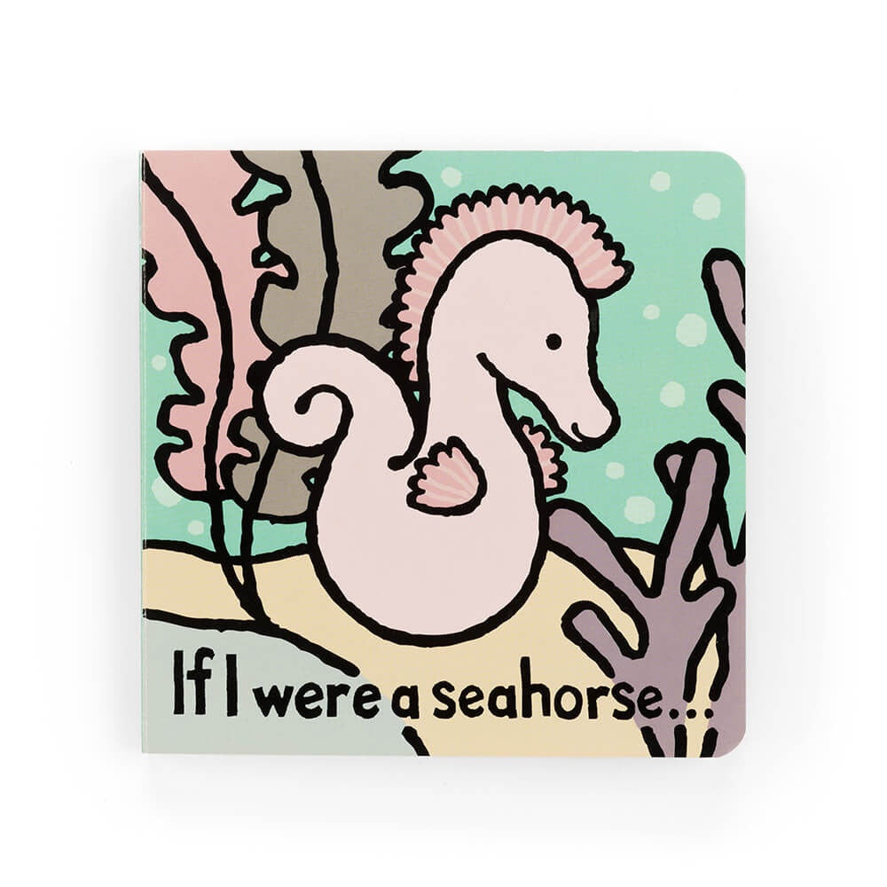 JellyCat "If I Were a Seahorse" Book
