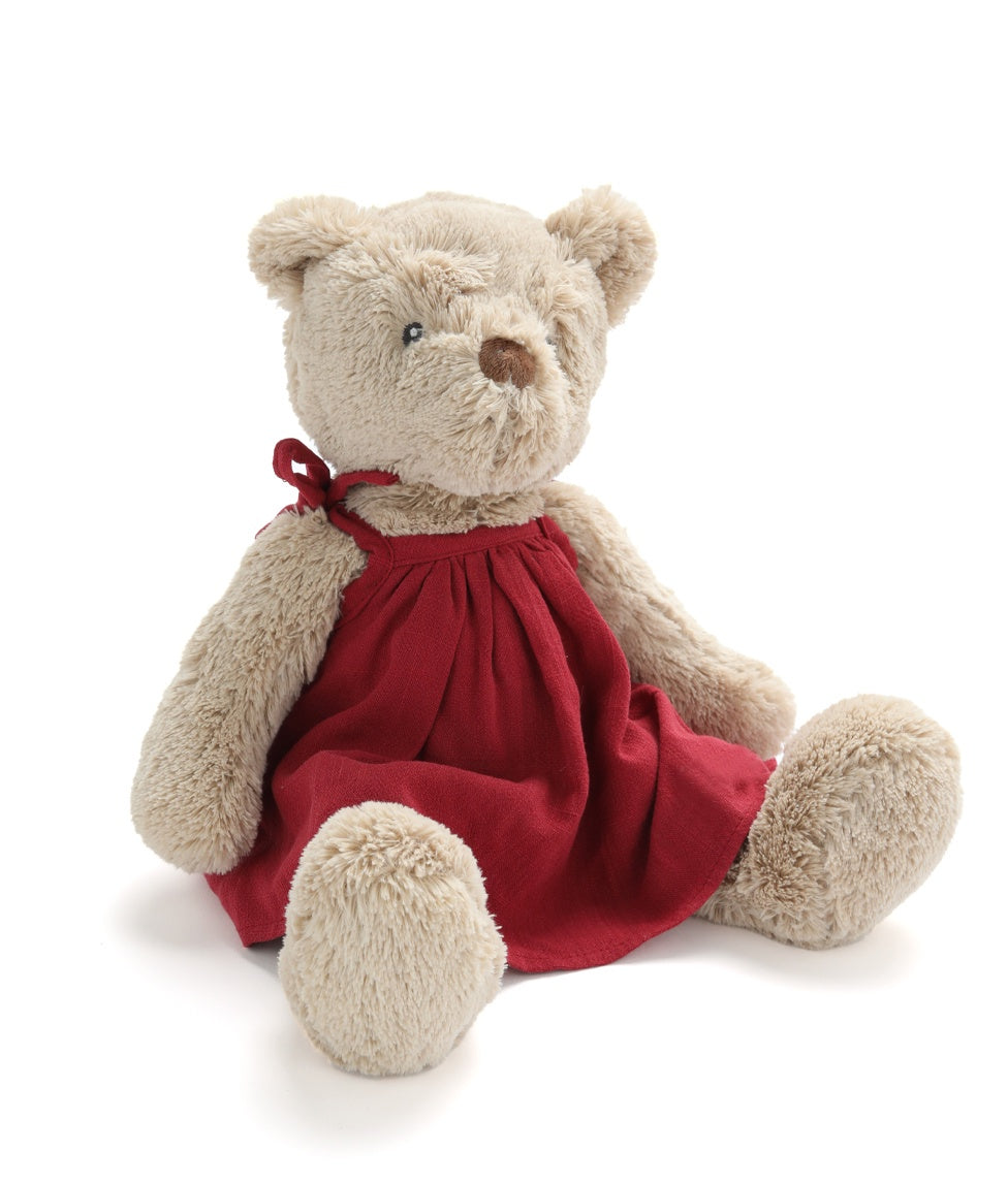 Nana Huchy Honey Bear Dress (red)