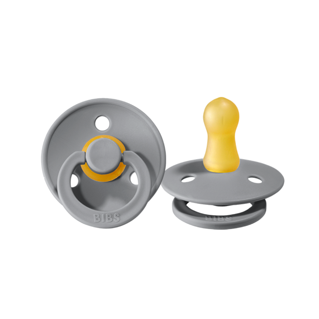 Bibs Denmark Dummies Colour 2 pk Round Latex (size 3)