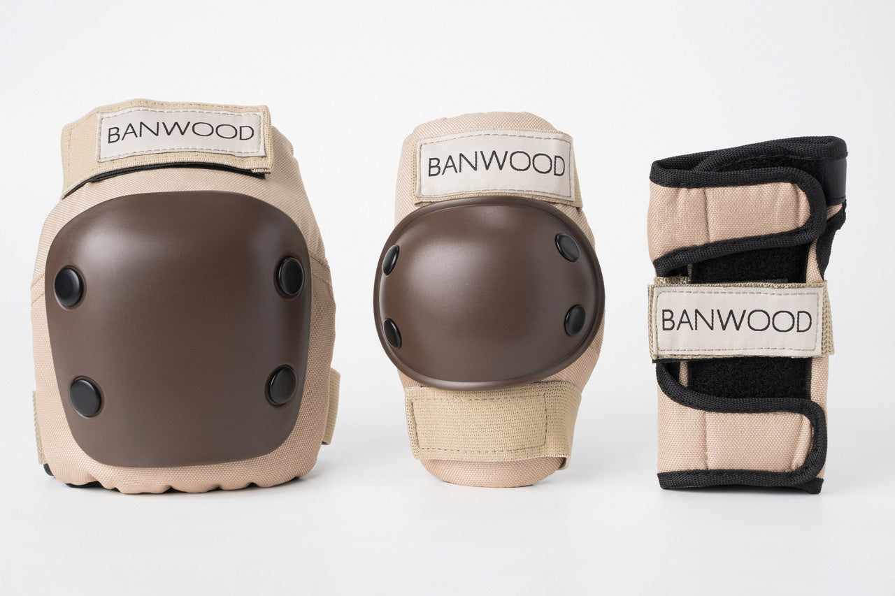 Banwood Skateboard Protective Gear (tan/brown)
