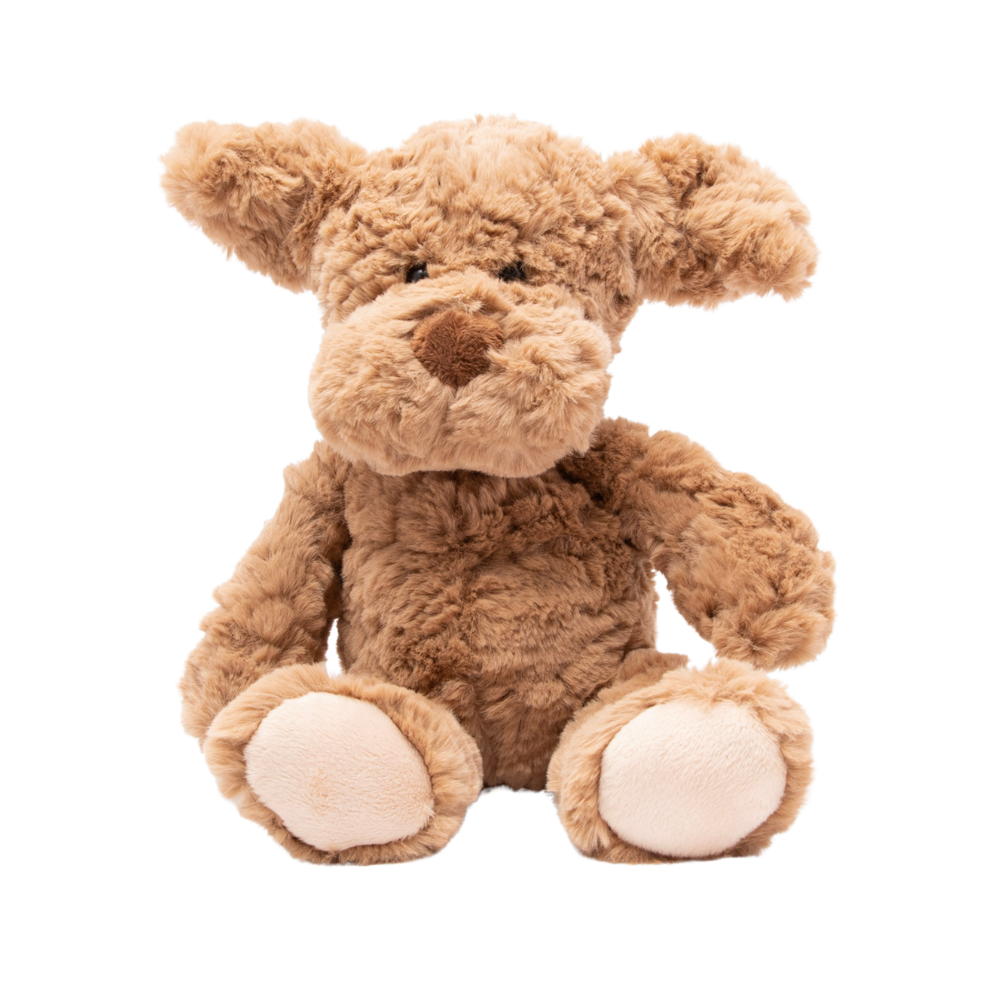 Petite Vous Barney the Brown  Dog Plush