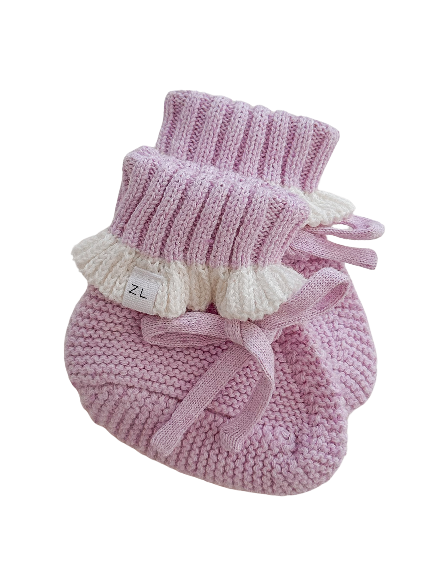 Ziggy Lou Booties (lilac fleck)