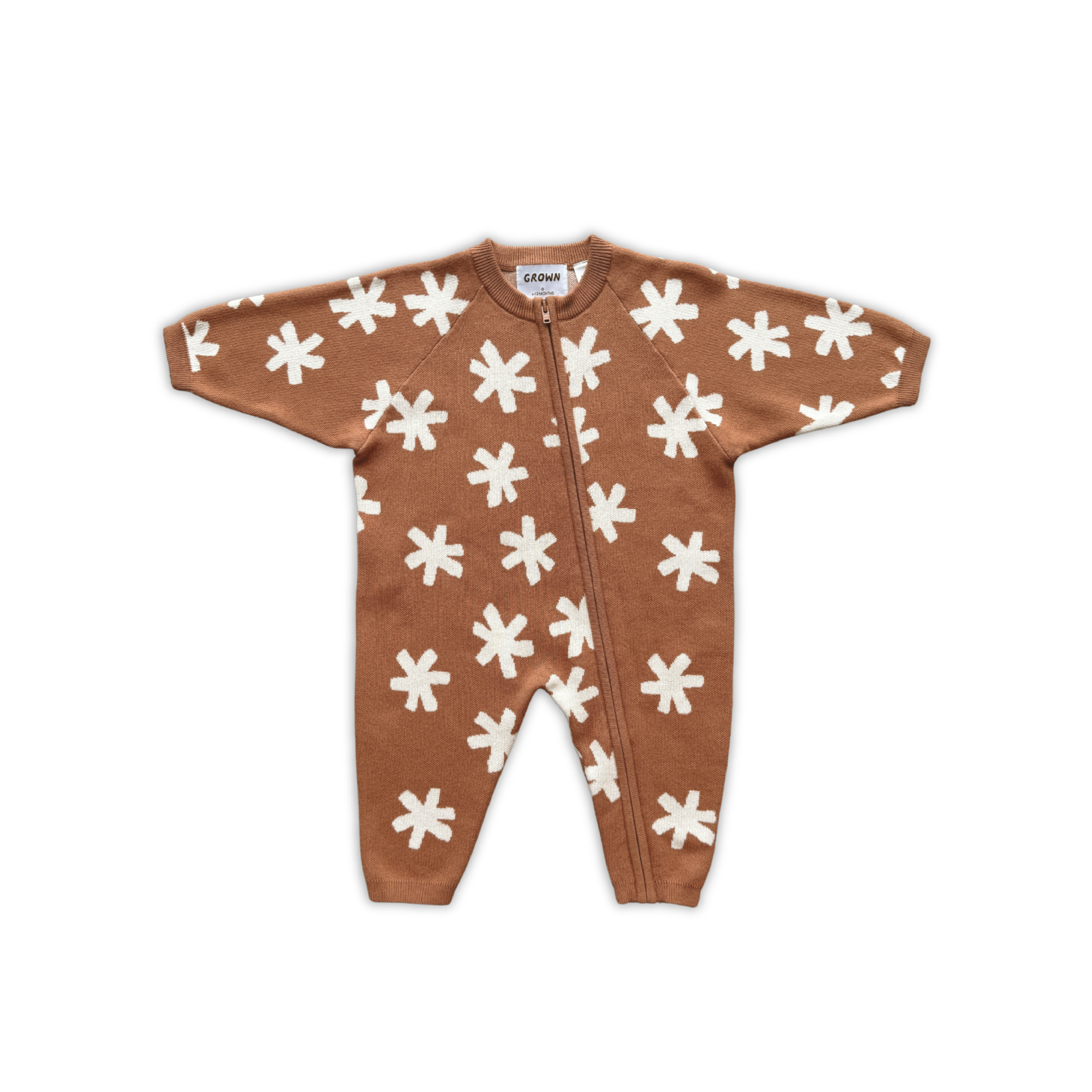 Grown Organic Knit Zip (starlight)