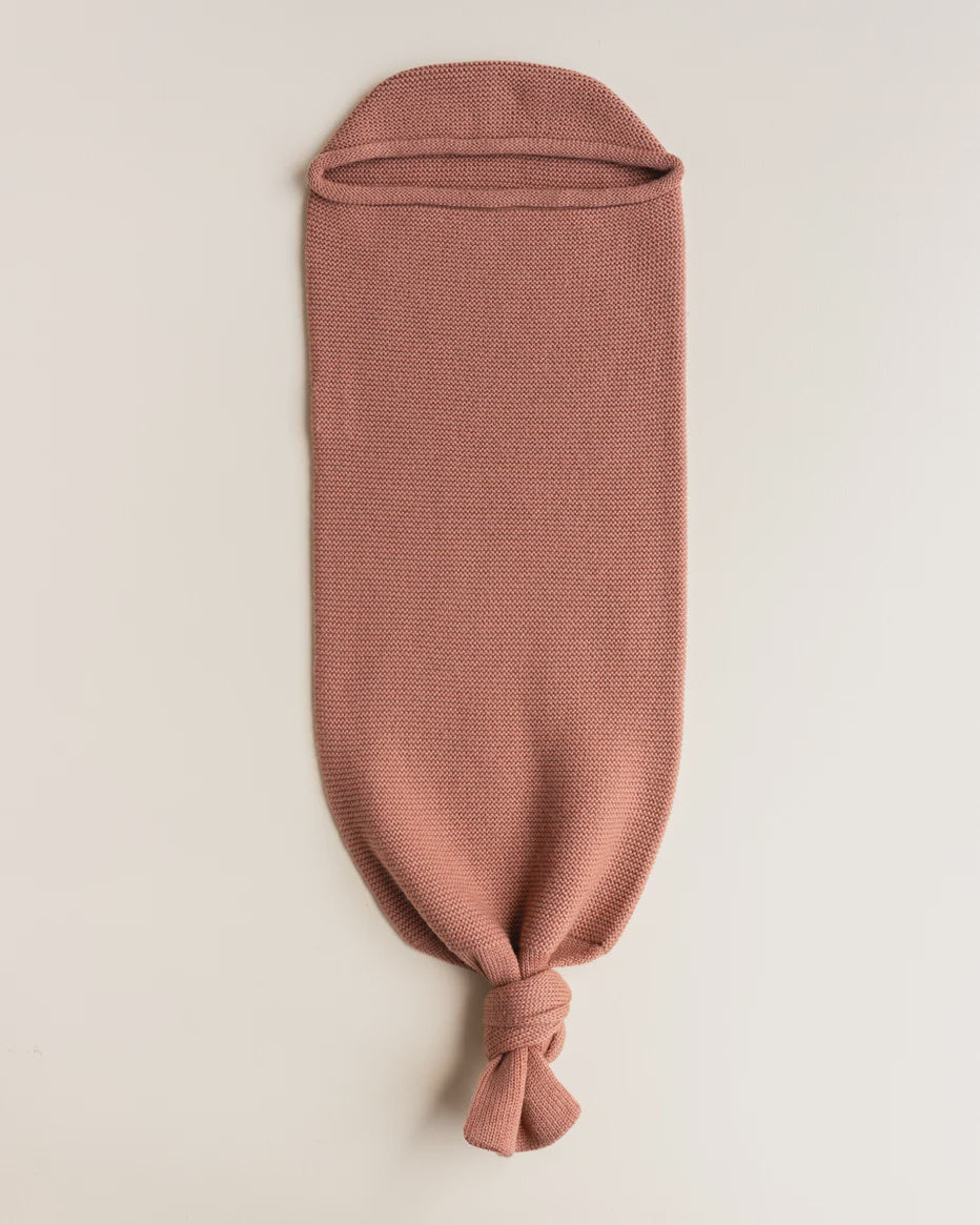Hvid Merino Wool Cocoon (brick)