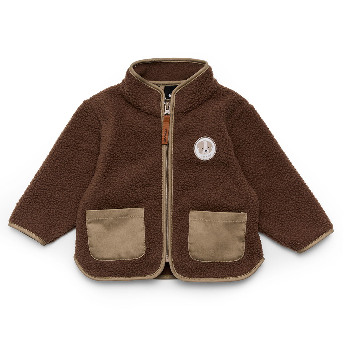 Crywolf Baby Sherpa Jacket (pinecone)