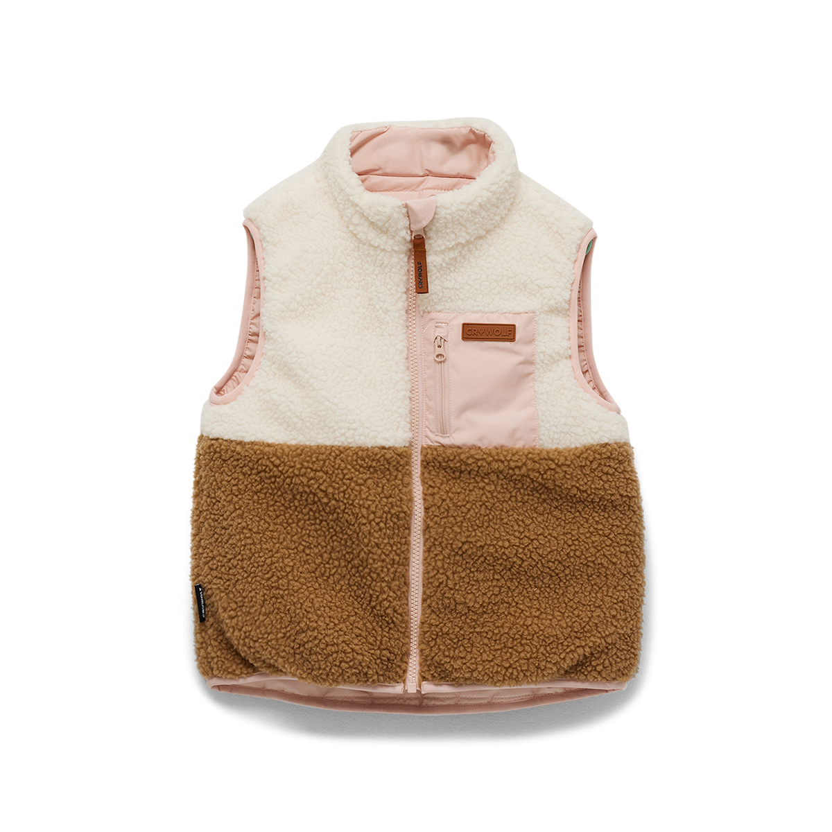 Crywolf Reversible Yeti Vest (harvest colourblock)