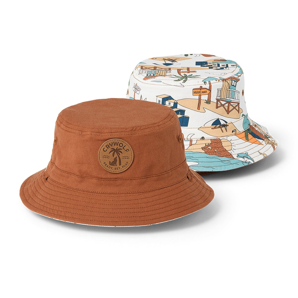 Crywolf Reversible Bucket Hat (paradise)