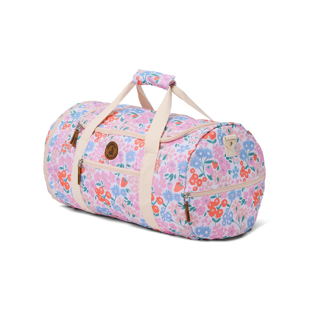 Crywolf Packable Duffel Bag (berry garden)