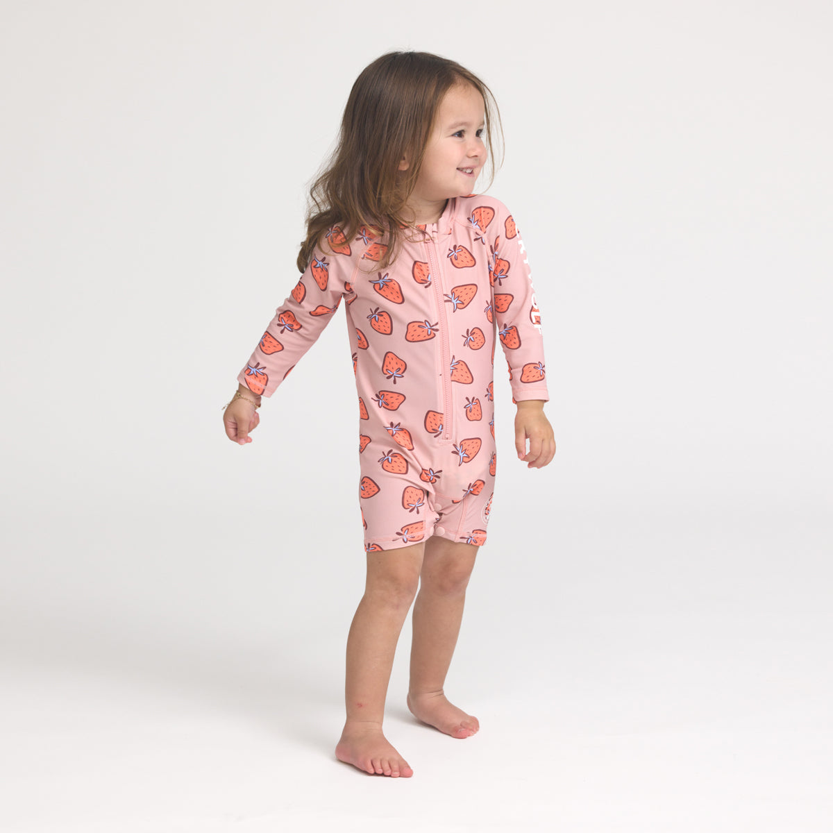Crywolf Rash Suit (strawberry splash)