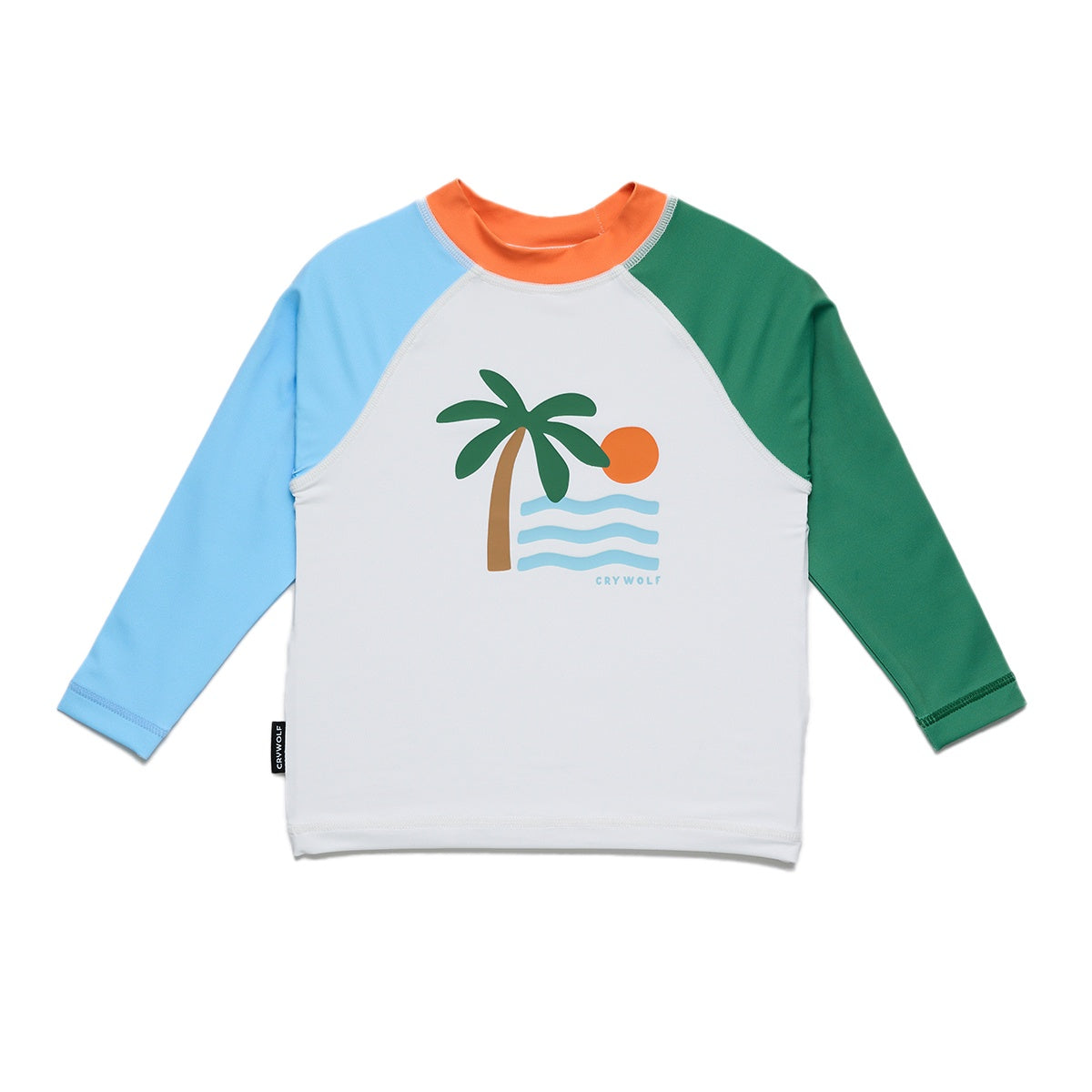 Crywolf Baby Rash Vest (seaside colourblock)