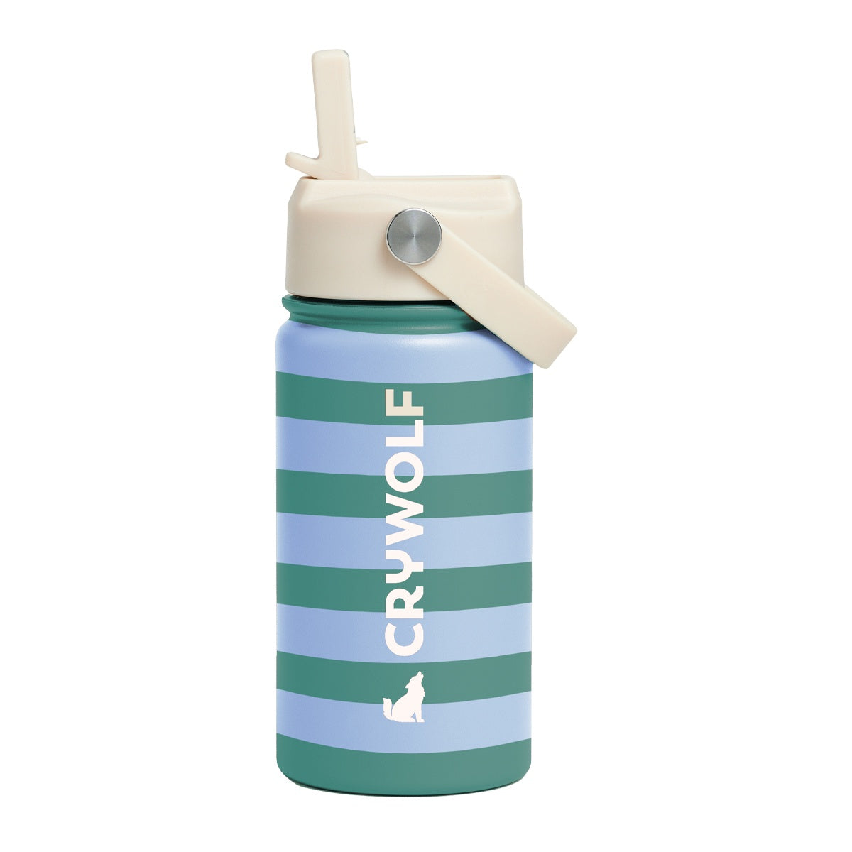 Crywolf Drink Bottle 360ml (deck stripe)