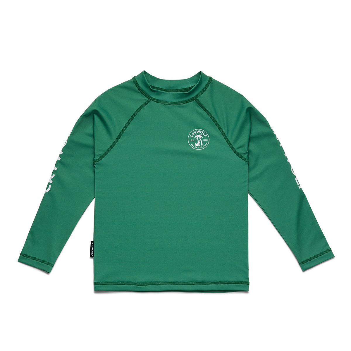 Crywolf Long Sleeve Rash Vest (sea green)
