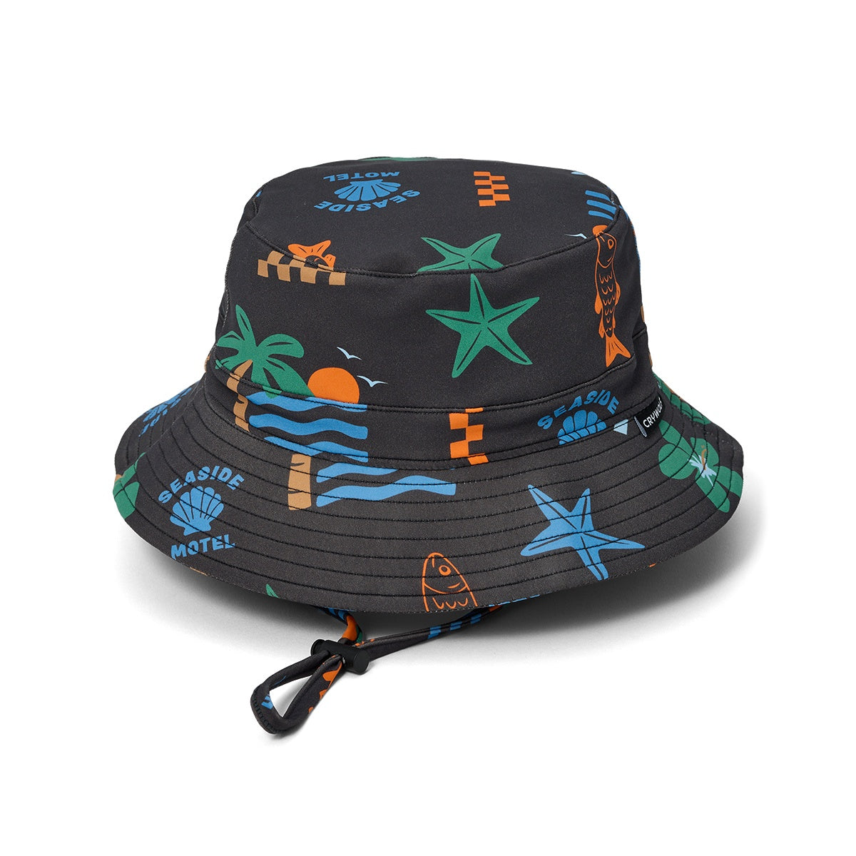 Crywolf Swim Bucket Hat (seaside motel)