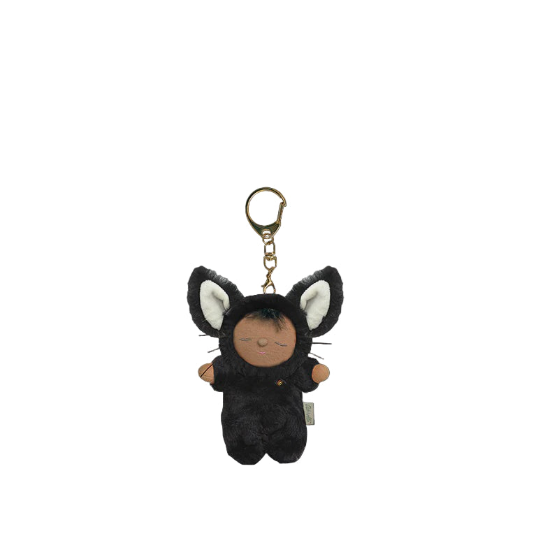 Olli Ella Cozy Bag Charm ( cat nox)