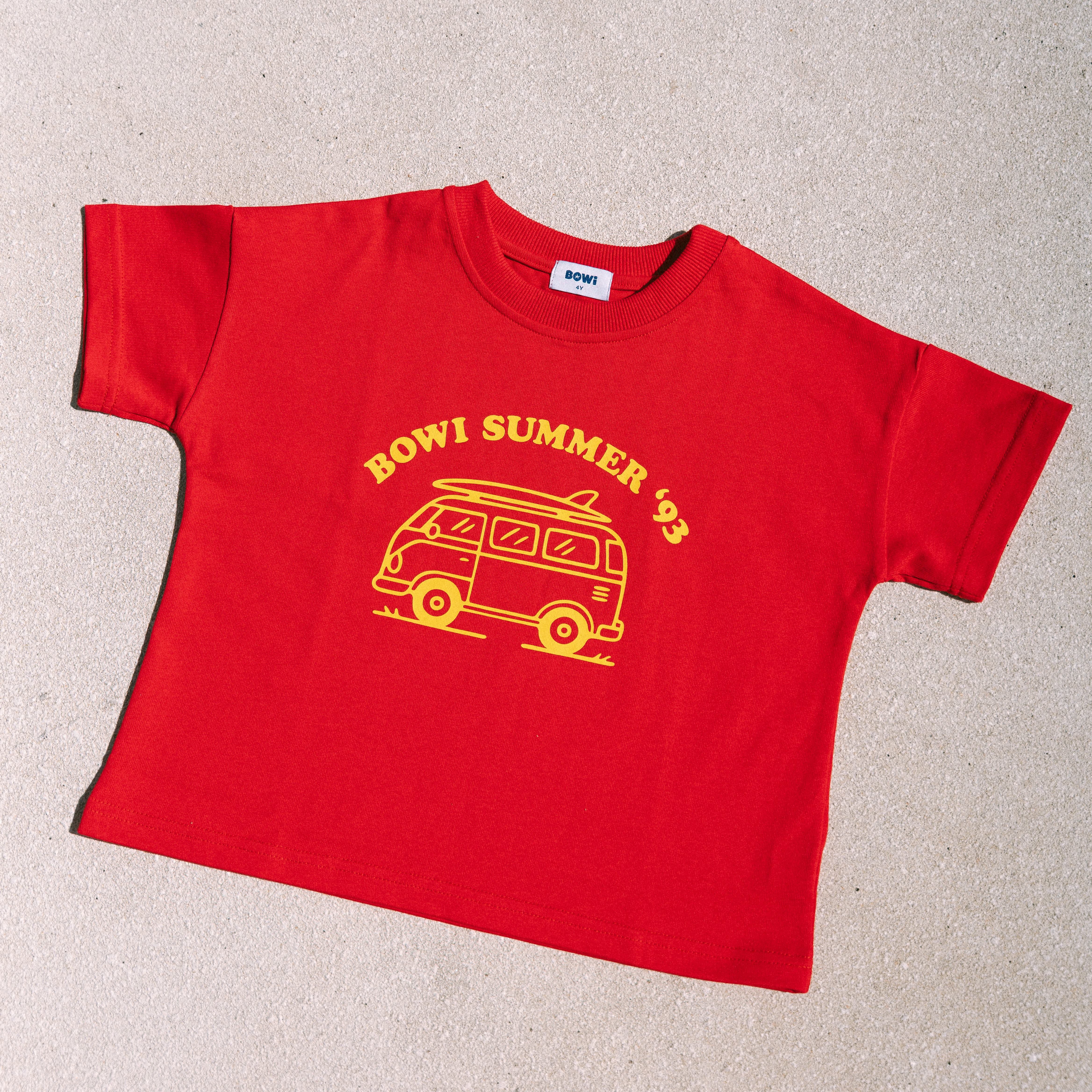 Bowi "Summer of 93" Tee (red)