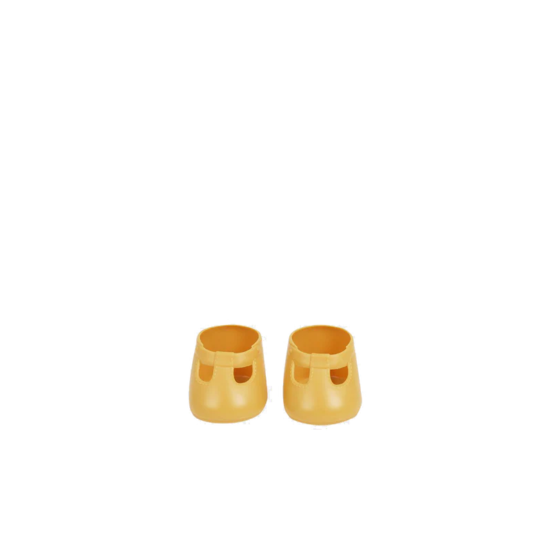Olli Ella Dindum Doll Shoes Corn Yellow