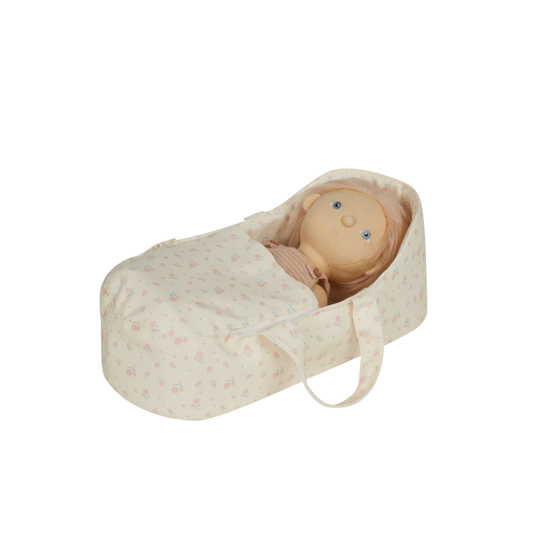 Olli Ella Dinkum Doll Cot Carrier (pansy)