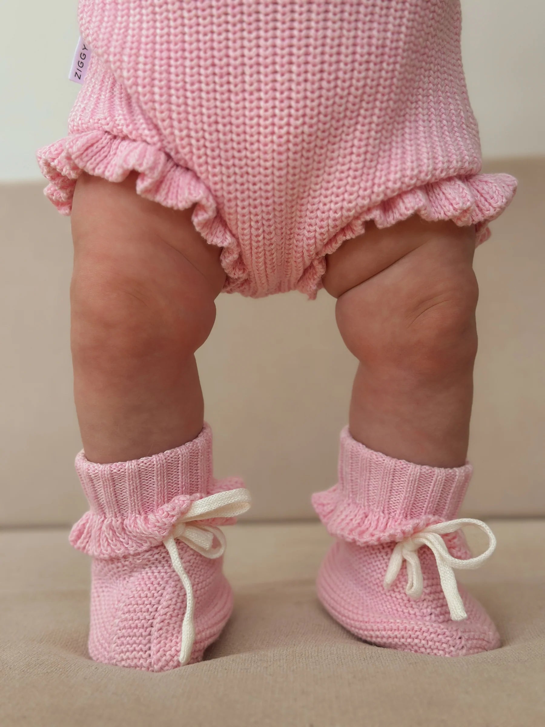 Ziggy Lou Booties (dahlia)