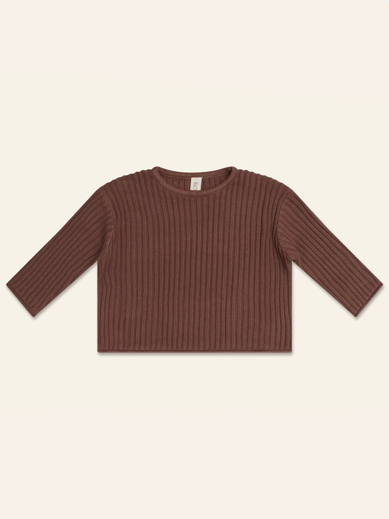 Illoura Essential Knit Jumper (cocoa)