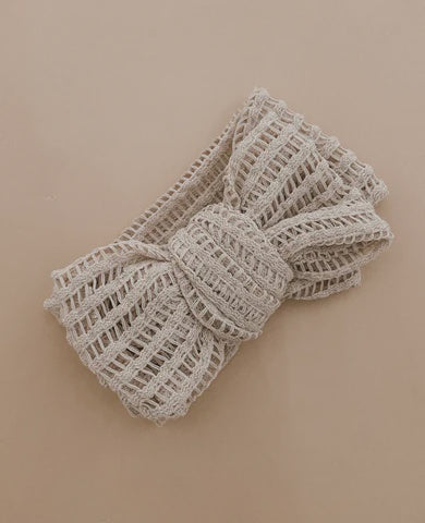 Mae and Rae Crochet Topknot (neutral)