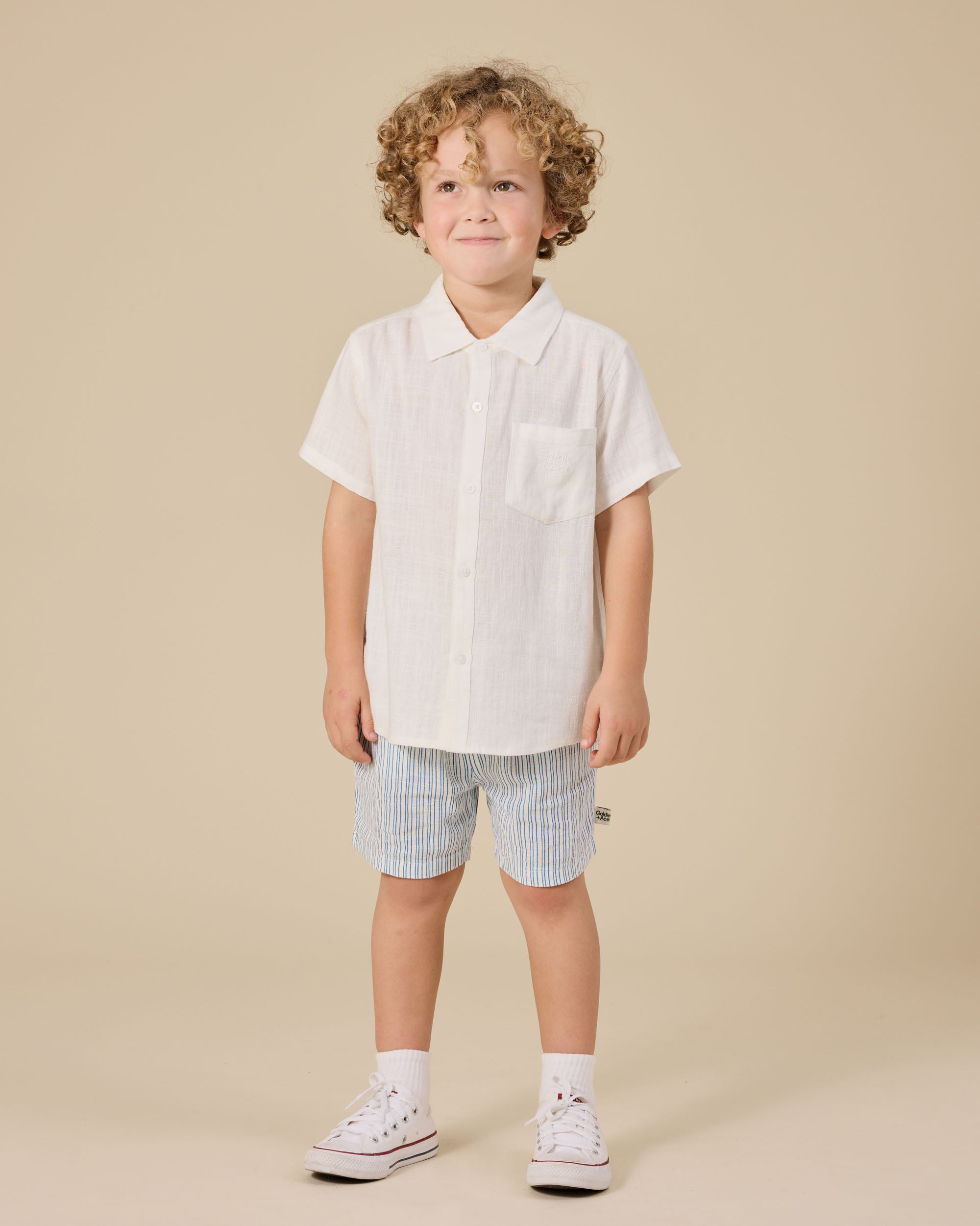Goldie and Ace Sailor Stripe Noah Short