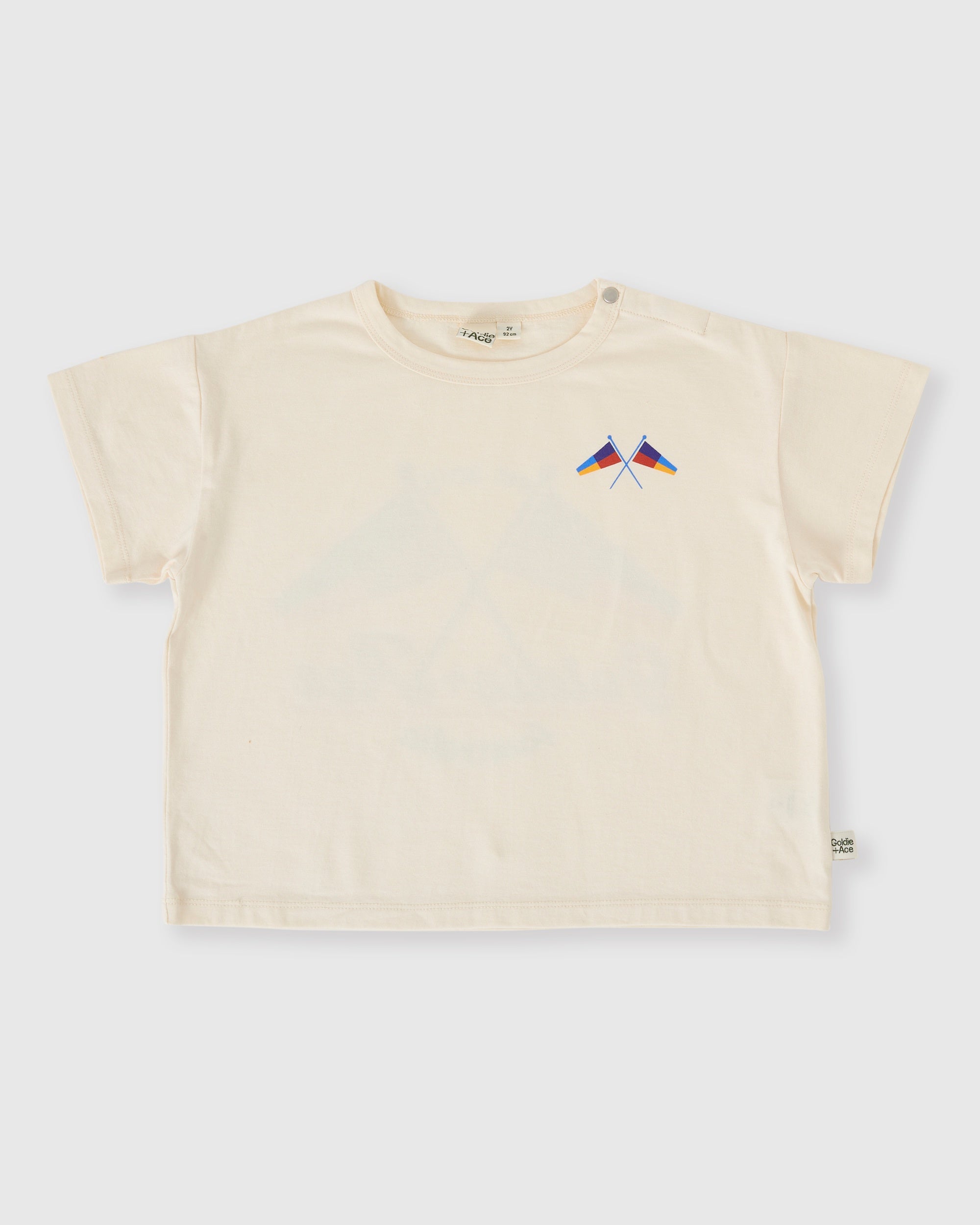 Goldie and Ace Nautical Flag Oversized T-Shirt